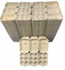 30 - 300 - 600 NEW HALF DOZEN EGG BOXES CARTONS FOR MEDIUM LARGE CHICKEN EGGS , used for sale  DISS