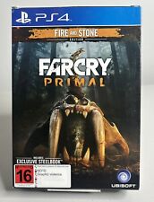Farcry Primal (Fire and Stone Edition) Playstation 4 PS4 Game Steel Book inc comprar usado  Enviando para Brazil