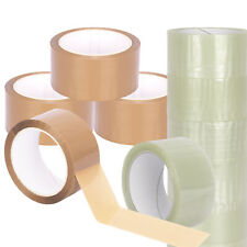 Tape transparent brown for sale  Shipping to Ireland