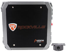 Usado, Amplificador de áudio veicular Rockville RXD-M0 1200 Watt/600w RMS mono classe D 1 Ohm comprar usado  Enviando para Brazil