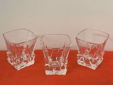 VASOS DE CRISTALERÍA FINA ASHCROFT, ICEBERG, BEBIDA ANTIGUA (3), usado segunda mano  Embacar hacia Mexico