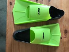 maru training fins.Lime/black. Size UK 2.5-3 for sale  TRURO