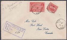 Usado, Truro, Nova Escócia 1941 Mufti franqueado 13c taxa registrada cobertura para Port Hood comprar usado  Enviando para Brazil