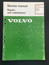 Manual de serviço de freios Volvo 240 260 1975-1979 1980 1981 1982 1983 1984, usado comprar usado  Enviando para Brazil