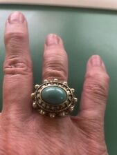 Heidi Daus Bronzetone Multi Sparkling Ring Size 8 for sale  Severn