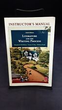 Literature and the Writing Process, 6a edición, Manual del instructor, GC, 231103 segunda mano  Embacar hacia Mexico