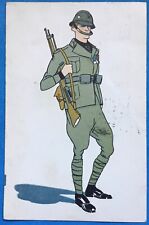 Cartolina milizia nazionale usato  Garlasco