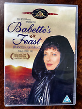 DVD 1987 Babette's Feast filme dinamarquês clássico com babador Anderson lançamento MGM comprar usado  Enviando para Brazil