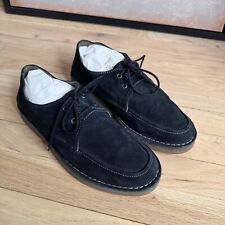 Zapatos con cordones de gamuza vintage Hush Puppies años 90 US7.5 negros | medianoche segunda mano  Embacar hacia Argentina