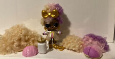 Garrafa de microfone Lol Surprise Supa Star Hairvibes rosa encaracolado roxo dourado, usado comprar usado  Enviando para Brazil