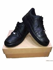 Mens Nike Air Force 1 07 Trainers Size 8.5 Triple Black Good Condition for sale  Shipping to South Africa