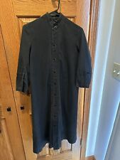 Vintage Catholic Priest Cassock Alter Server Gown~Gaspard & Sons Youth Sz 8-9 for sale  Shipping to South Africa