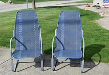 pair metal patio chairs for sale  Middletown