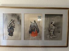 Framed japanese art for sale  Austin