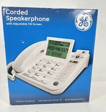 Teléfono con altavoz con cable GE con pantalla ajustable 295866E1-A vintage ancianos 2008 segunda mano  Embacar hacia Mexico
