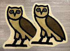 O.V.O. Owl Floor Bath Mat Area Modern Hypebeast Rugs Cream Brown DRAKE for sale  Shipping to South Africa