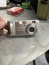 Canon PowerShot A460 5.0MP Digital Camera - Silver *Fair/Tested* See Description, used for sale  Shipping to South Africa