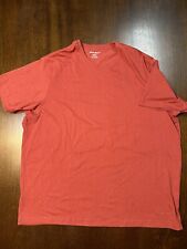 Eddie Bauer Men’s 3XL XXXL Red Basic Crew Neck Casual Vacation Weekend T Shirt for sale  Shipping to South Africa