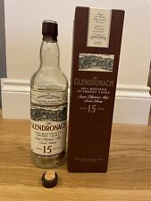 Discontinued empty glendronach for sale  INVERURIE