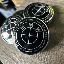 4PCS 68mm Fit For BMW 50th Anniversary Wheel Center Hub Caps Logo Badge Emblem, used for sale  Shipping to South Africa