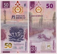 Mexico 50 Pesos 2023 P-W133(1) UNC Polymer Note - Axolotl / New Date na sprzedaż  Wysyłka do Poland