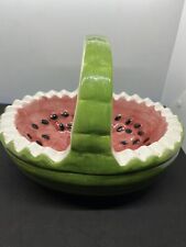 Vintage ceramic watermelon for sale  New Bern