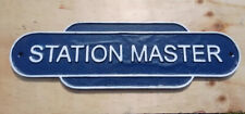 Station master sign for sale  CHELTENHAM