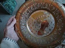 11 by 11 metal decorator copper plate handmade in egypt for sale  Shipping to South Africa