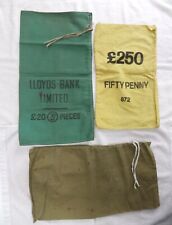 Cloth money bags. for sale  Shipping to Ireland