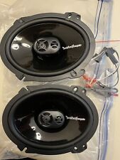 Rockford Fosgate P1683 6" x 8" Coaxial Speakers w/ Free NVX Sound Deadening 4 for sale  Shipping to South Africa