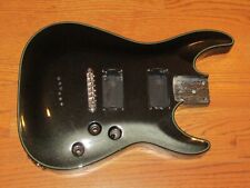 SCHECTER DIAMOND SERIES DAMIEN ELITE GUITAR BODY - ARCH TOP METALLIC BLACK for sale  Shipping to South Africa