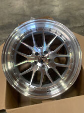 One 19x9.5 +22 Aodhan DS06 5x114.3 prata com roda frontal usinada (usado) comprar usado  Enviando para Brazil