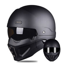Usado, Capacete combinado clássico para motocicleta bicicleta capa de resina rosto inteiro comprar usado  Enviando para Brazil