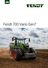 Fendt 700 Vario Gen7 01 / 2022 broszura katalog ciągnik traktor na sprzedaż  PL