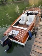 Holzboot mahagoni einzelstück gebraucht kaufen  Penzberg