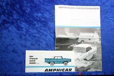 Amphicar prospekt nachdruck gebraucht kaufen  Emsdetten