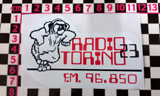 Italian radio sticker for sale  BEWDLEY
