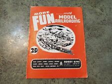 Used, Vintage Original HOBBY KING Indiana More Fun With Model Railroading Trains for sale  Altamonte Springs