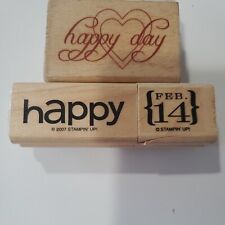 Stampin valentines wood for sale  Norman