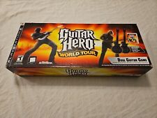 Guitar Hero World Tour jogo de guitarra duplo para PlayStation 3 *ULTRA RARO* sem dongle, usado comprar usado  Enviando para Brazil