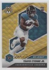 2021 Panini Mosaic NFL Debut Gold Wave Prizm /17 Travis Etienne Jr Rookie RC for sale  Shipping to South Africa