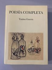 Poesía completa. tonino usato  Genova