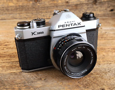 Vintage Asahi Pentax K1000 Camera w 35mm f3.5 Super Takumar Lens for sale  Shipping to South Africa