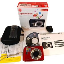 Câmera Digital GE A1455 Smart Series 14 MP 5x Zoom Óptico Vermelha AS-IS com Estojo, usado comprar usado  Enviando para Brazil