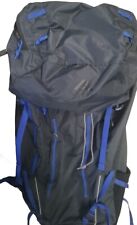 Mochila de caminhada Ozark Trail 65 litros adulto grande com mosca-chuva preta azul TB3701 comprar usado  Enviando para Brazil