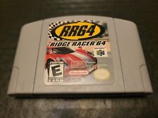 Ridge Racer 64 (Nintendo 64, 2000) N64 autêntico testado boas etiquetas frete grátis EUA, usado comprar usado  Enviando para Brazil