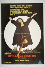 MOONSTRUCK Original exYU movie poster 1987 CHER, NICOLAS CAGE, NORMAN JEWISON for sale  Shipping to South Africa