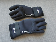 Guantes de neopreno NeoSport 3 mm para hombre talla mediana buceo surf buceo buceo traje de neopreno guantes segunda mano  Embacar hacia Argentina