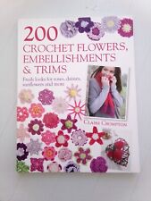 200 crochet flowers for sale  STOURPORT-ON-SEVERN