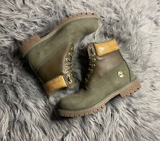 Bota impermeable de 6"" Timberland Premium edición limitada verde oscuro Nuback, usado segunda mano  Embacar hacia Argentina